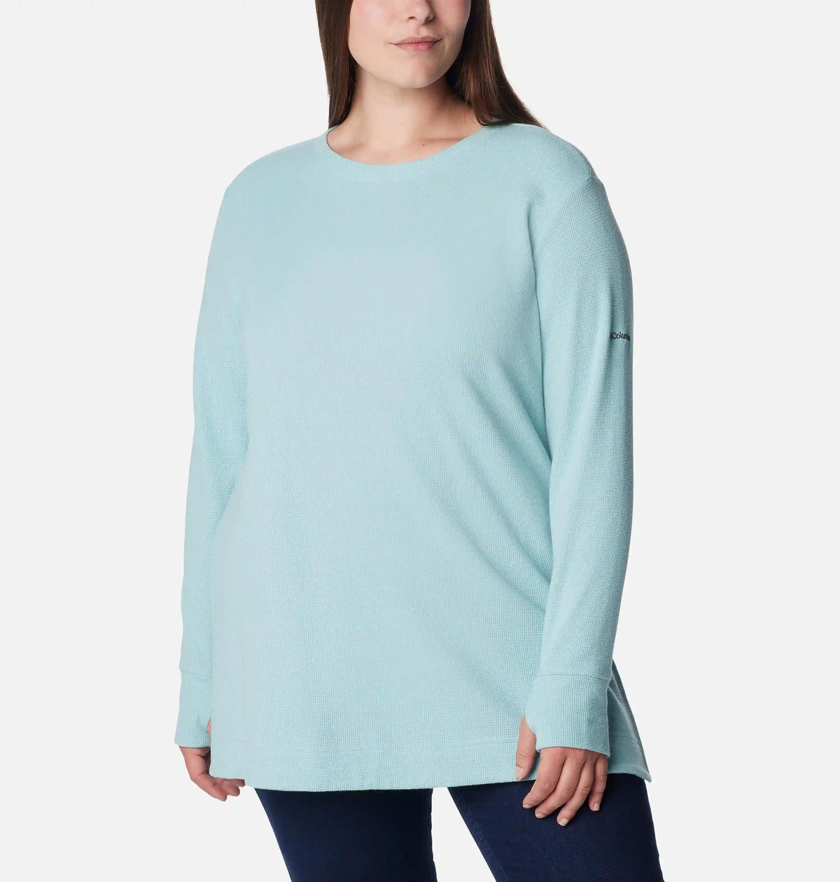 Women's Holly Hideaway Waffle Tunic - Plus Size
