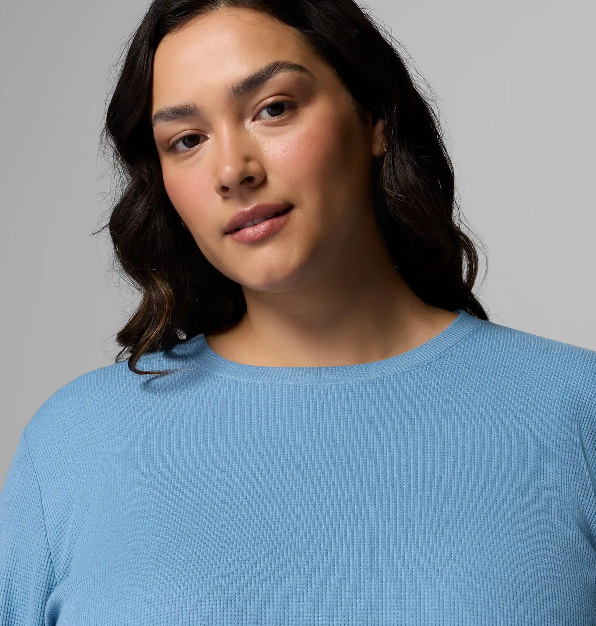 Women's Holly Hideaway Waffle Tunic - Plus Size