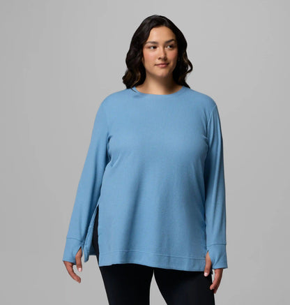 Women's Holly Hideaway Waffle Tunic - Plus Size