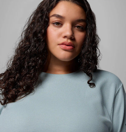 Women's Holly Hideaway Waffle Tunic - Plus Size