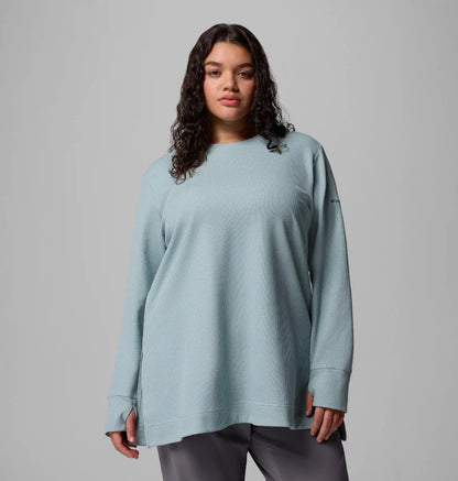 Women's Holly Hideaway Waffle Tunic - Plus Size