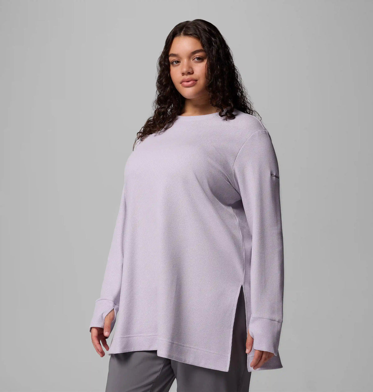 Women's Holly Hideaway Waffle Tunic - Plus Size