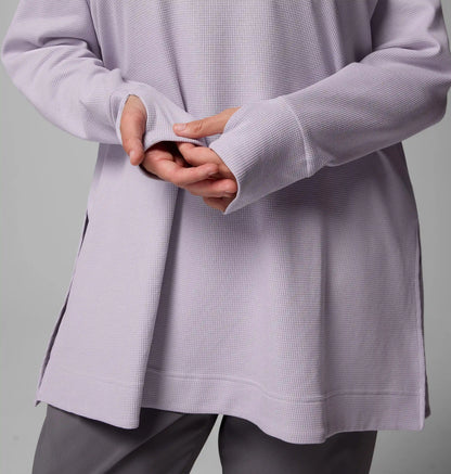Women's Holly Hideaway Waffle Tunic - Plus Size