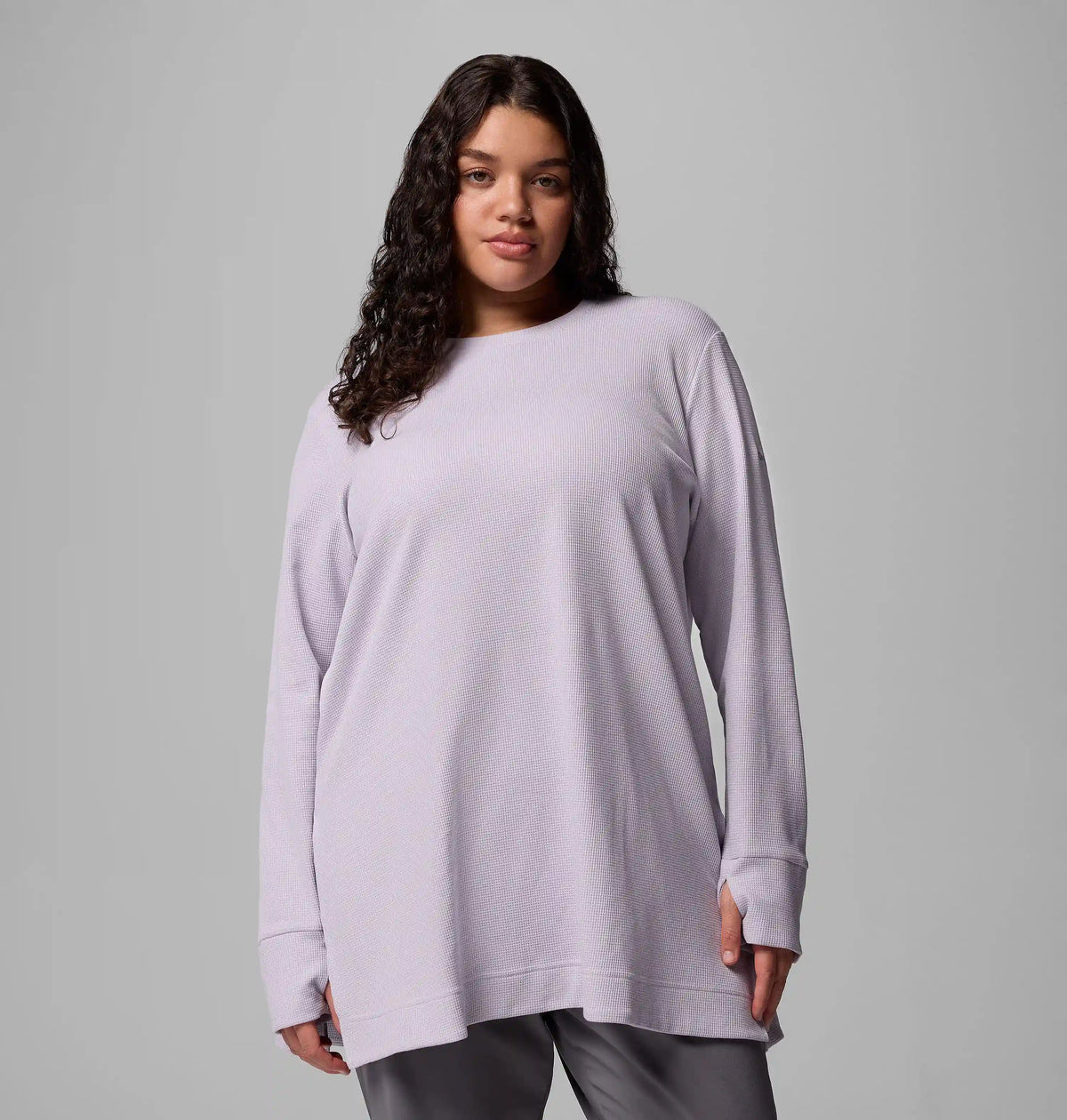 Women's Holly Hideaway Waffle Tunic - Plus Size