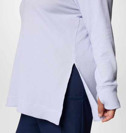 Women's Holly Hideaway Waffle Tunic - Plus Size