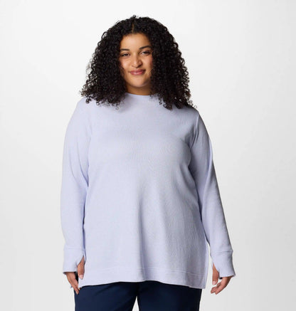 Women's Holly Hideaway Waffle Tunic - Plus Size