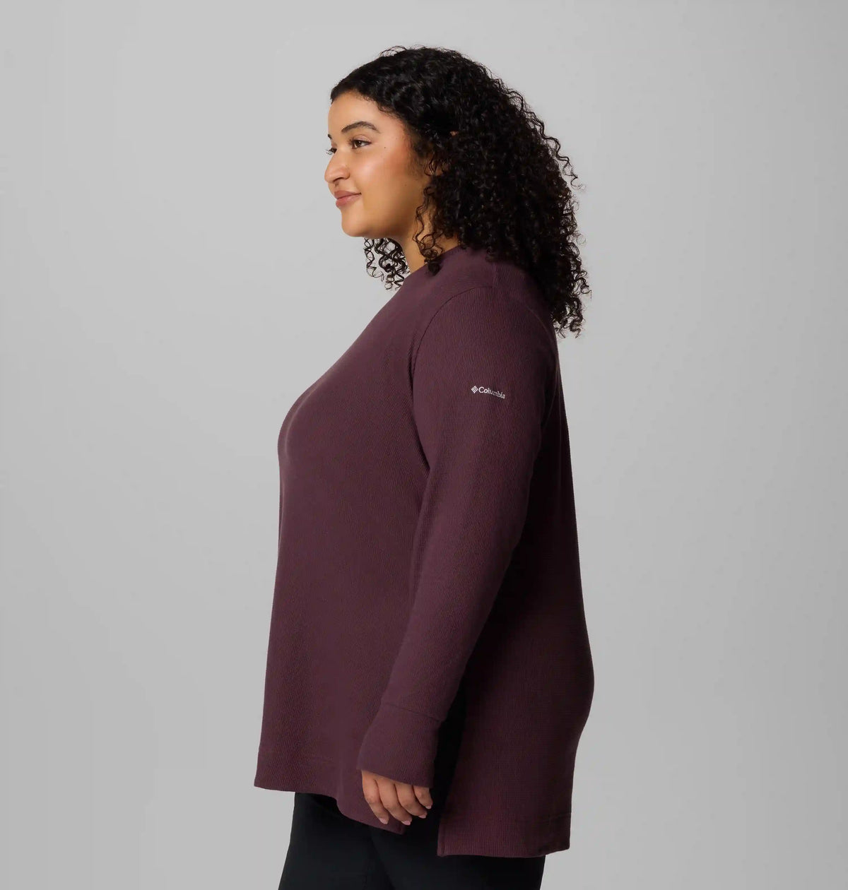 Women's Holly Hideaway Waffle Tunic - Plus Size