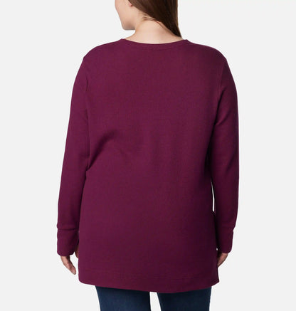 Women's Holly Hideaway Waffle Tunic - Plus Size