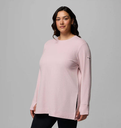 Women's Holly Hideaway Waffle Tunic - Plus Size