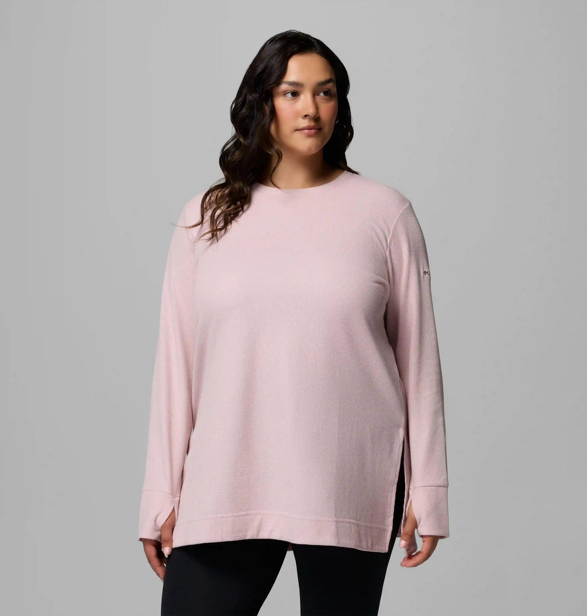 Women's Holly Hideaway Waffle Tunic - Plus Size