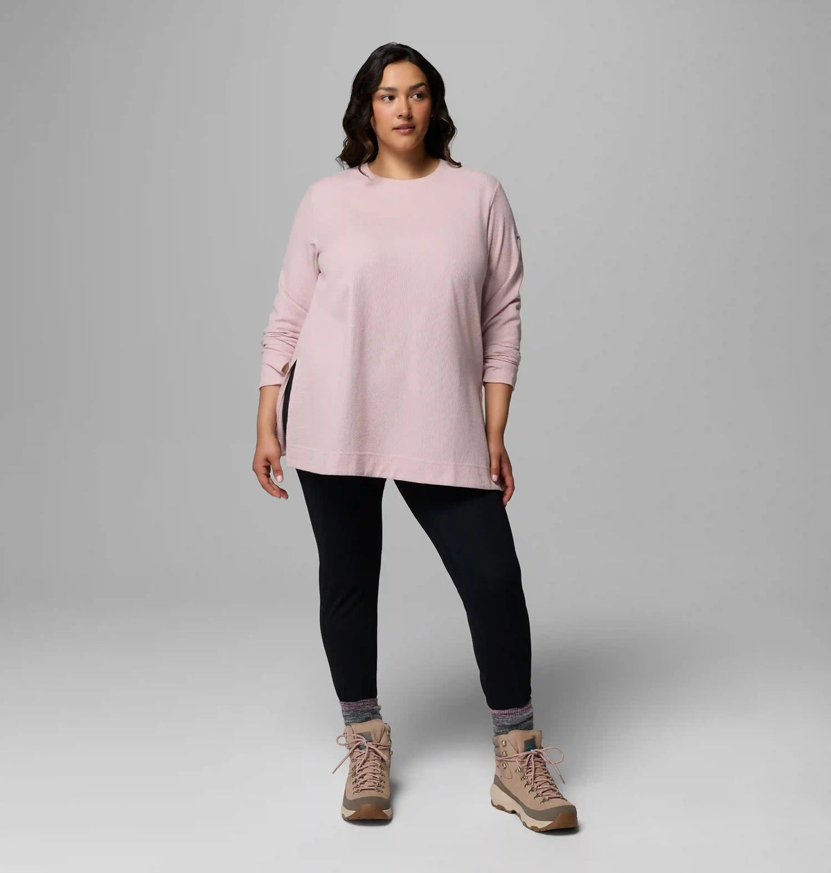 Women's Holly Hideaway Waffle Tunic - Plus Size