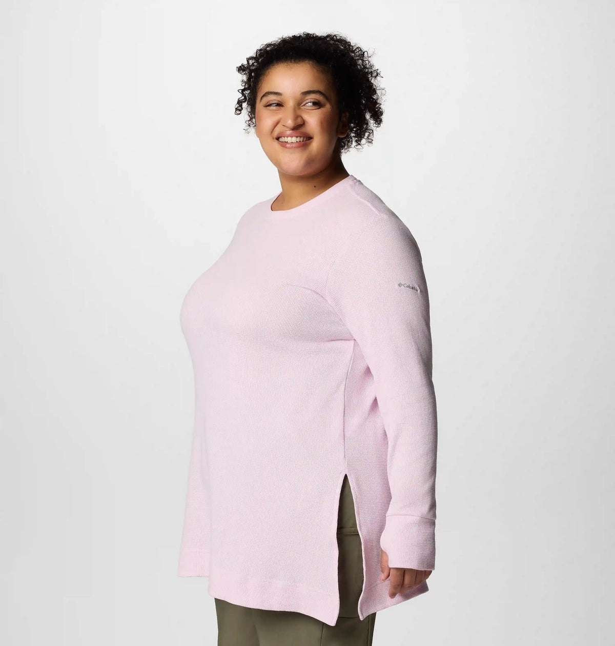 Women's Holly Hideaway Waffle Tunic - Plus Size