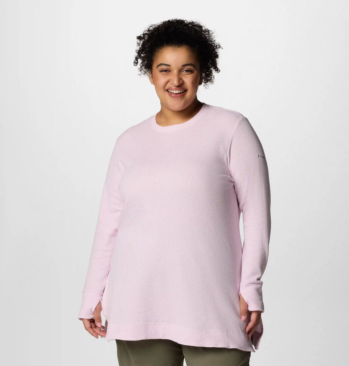 Women's Holly Hideaway Waffle Tunic - Plus Size
