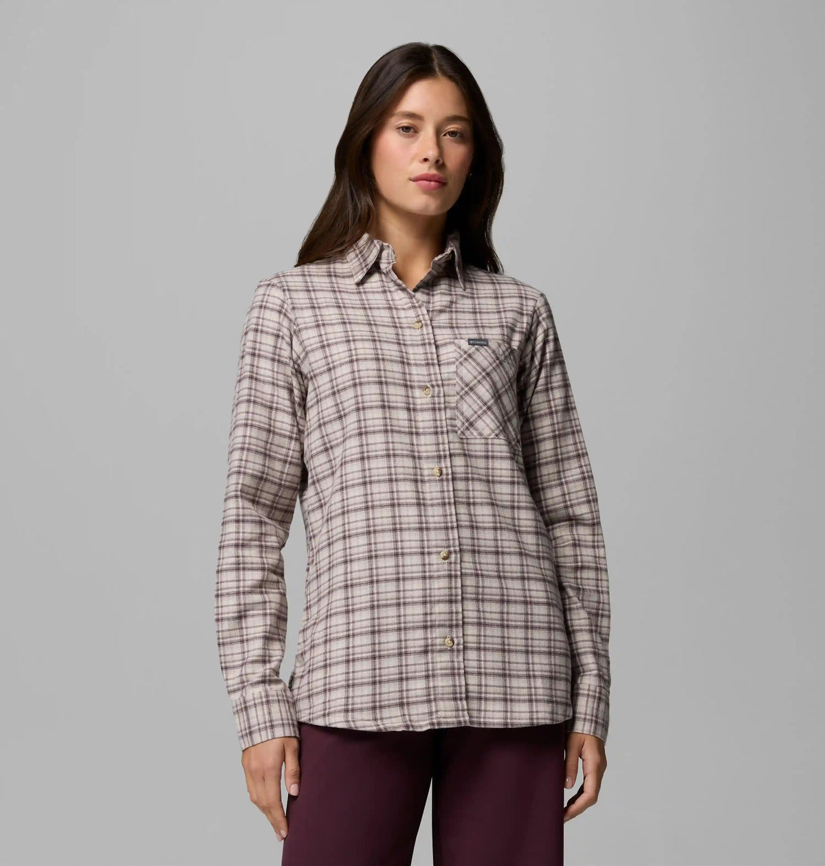 Women's Calico Basin Flannel Long Sleeve Shirt