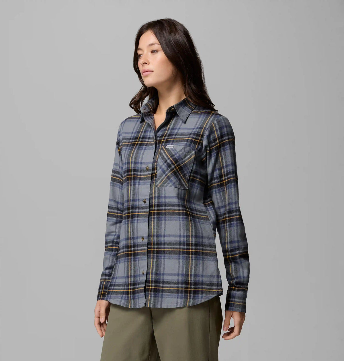 Women's Calico Basin Flannel Long Sleeve Shirt