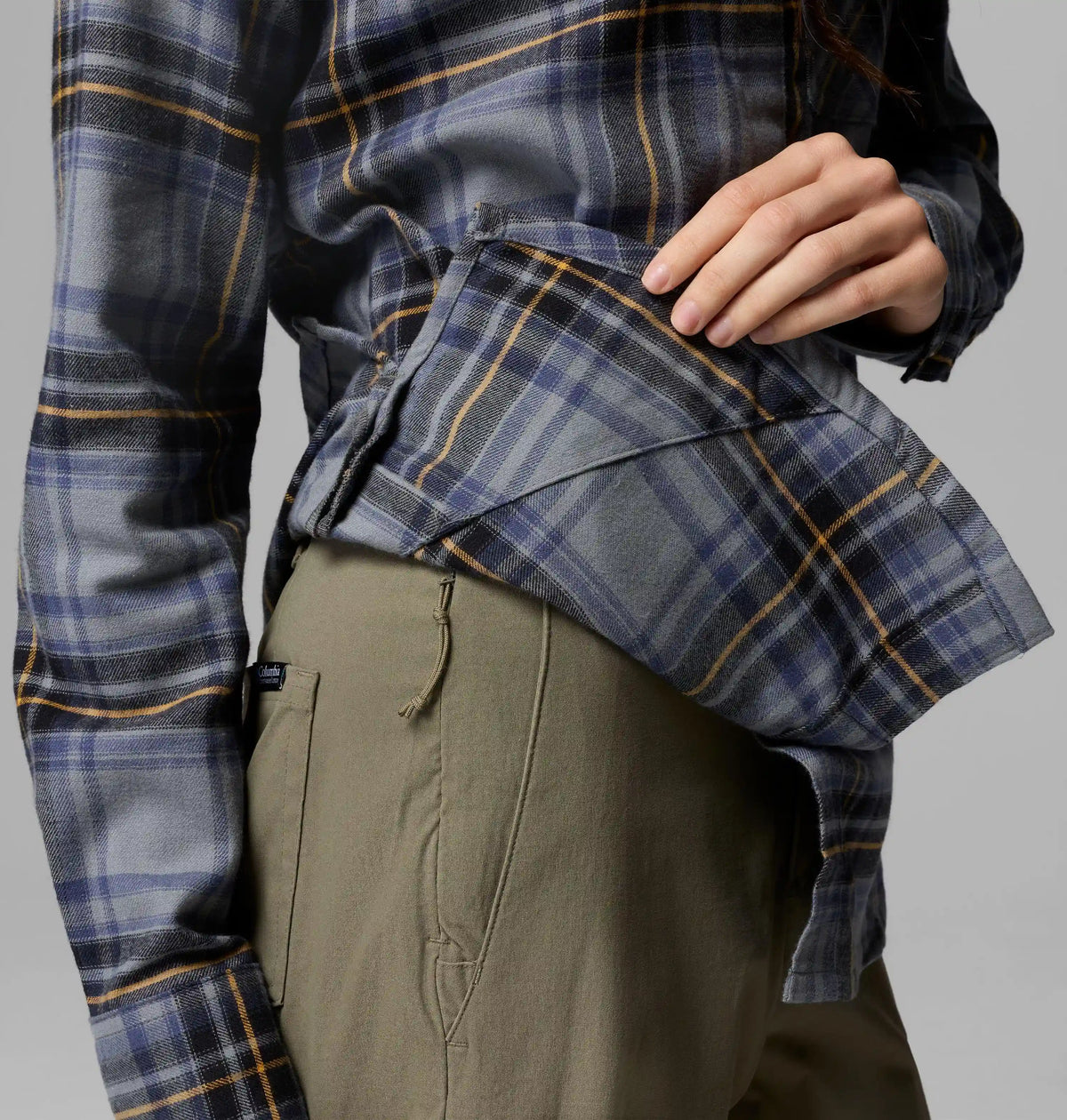 Women's Calico Basin Flannel Long Sleeve Shirt