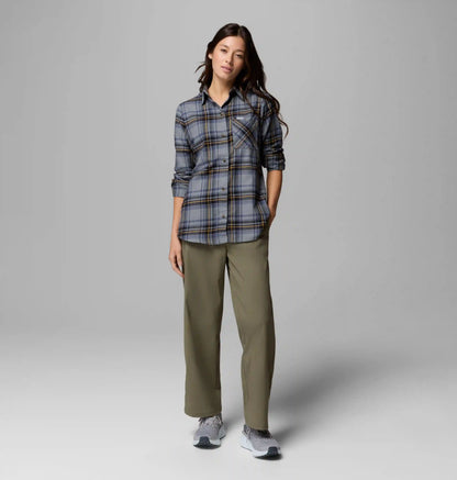 Women's Calico Basin Flannel Long Sleeve Shirt