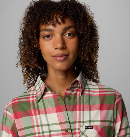 Women's Calico Basin Flannel Long Sleeve Shirt