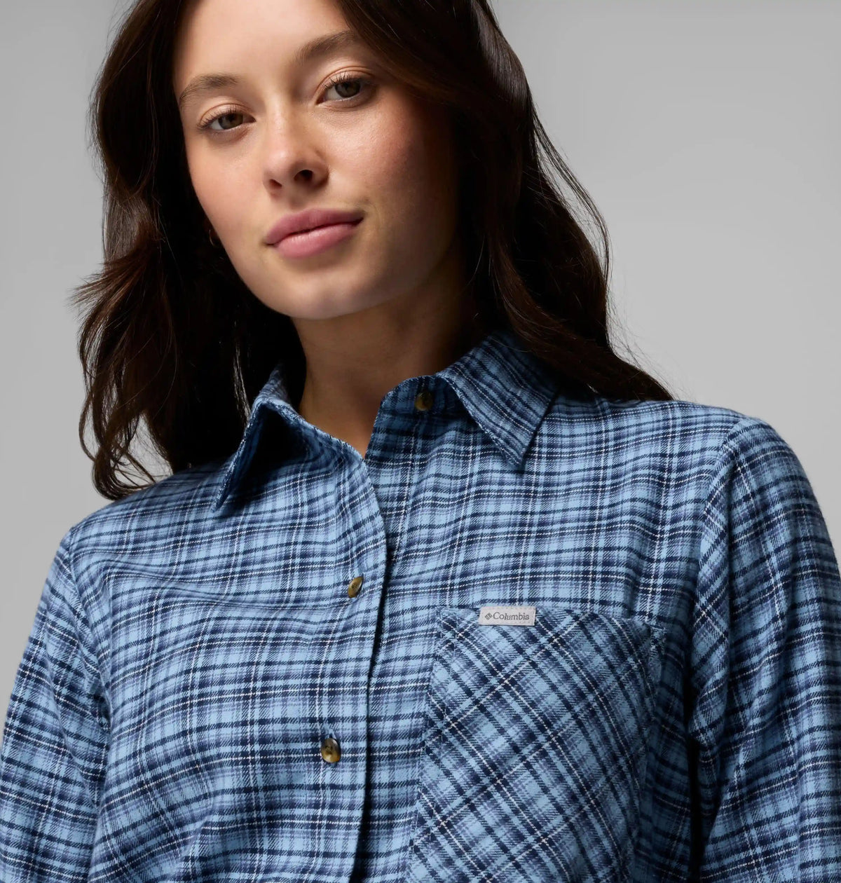 Women's Calico Basin Flannel Long Sleeve Shirt