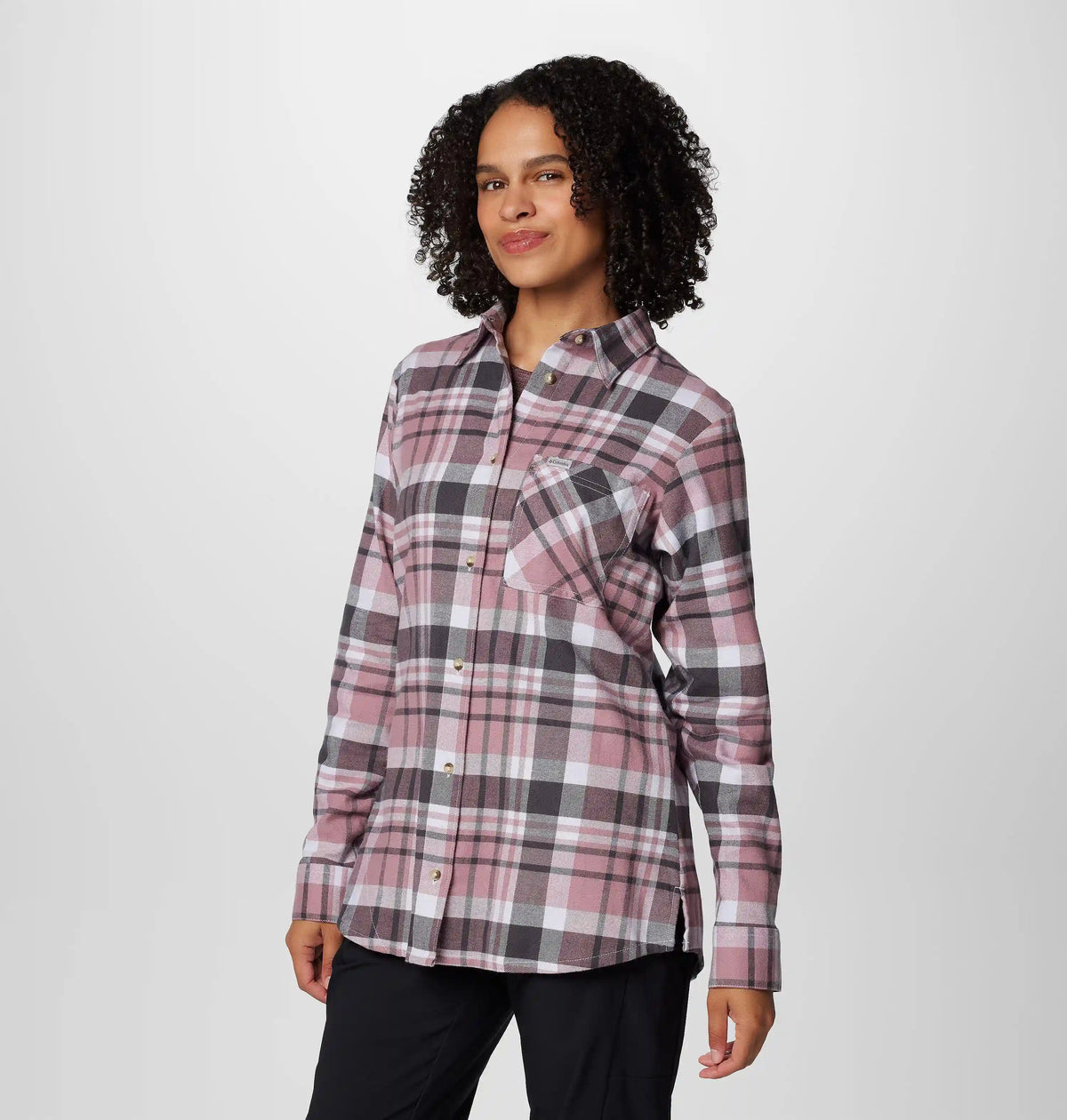 Women's Calico Basin Flannel Long Sleeve Shirt