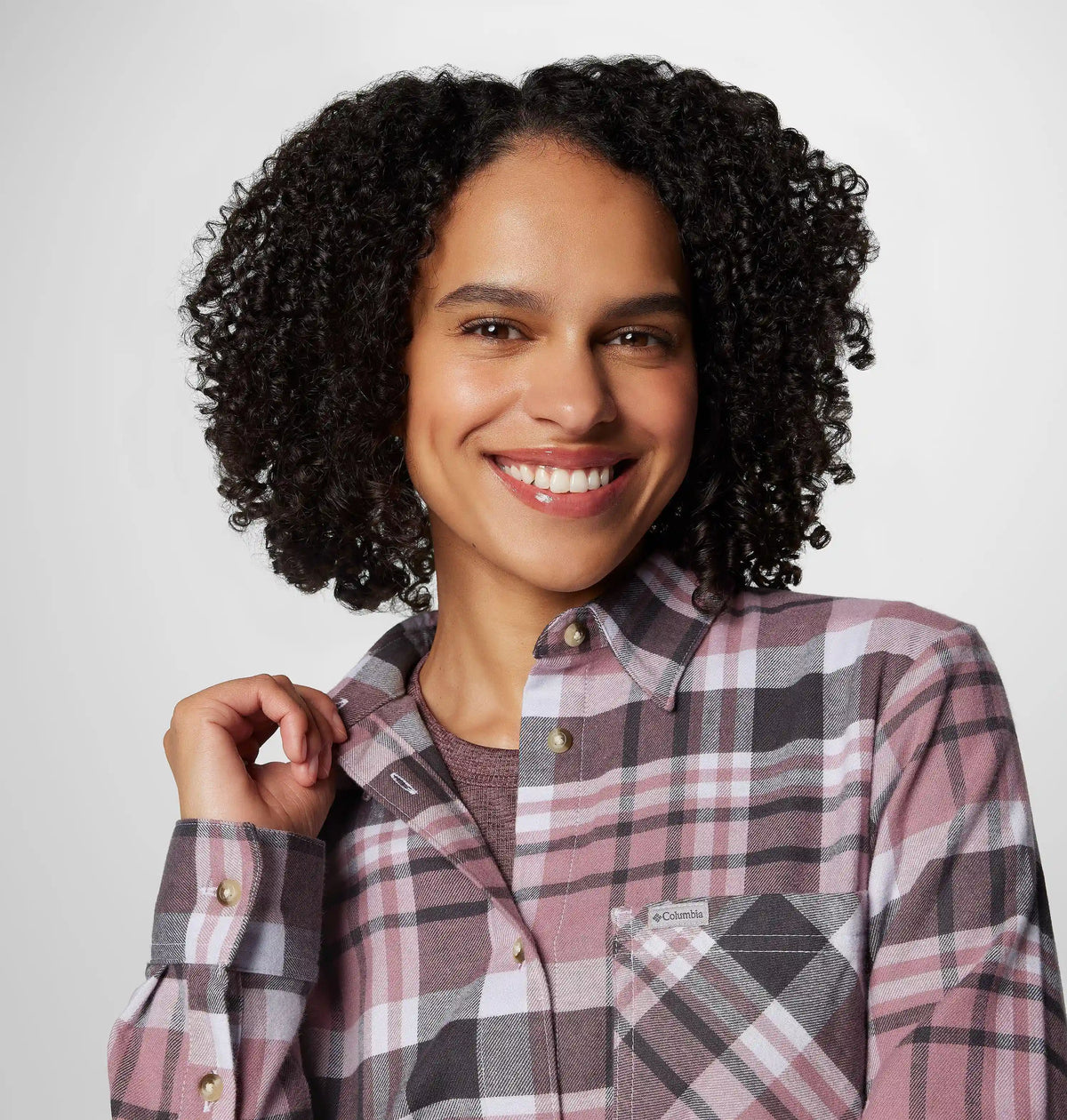 Women's Calico Basin Flannel Long Sleeve Shirt