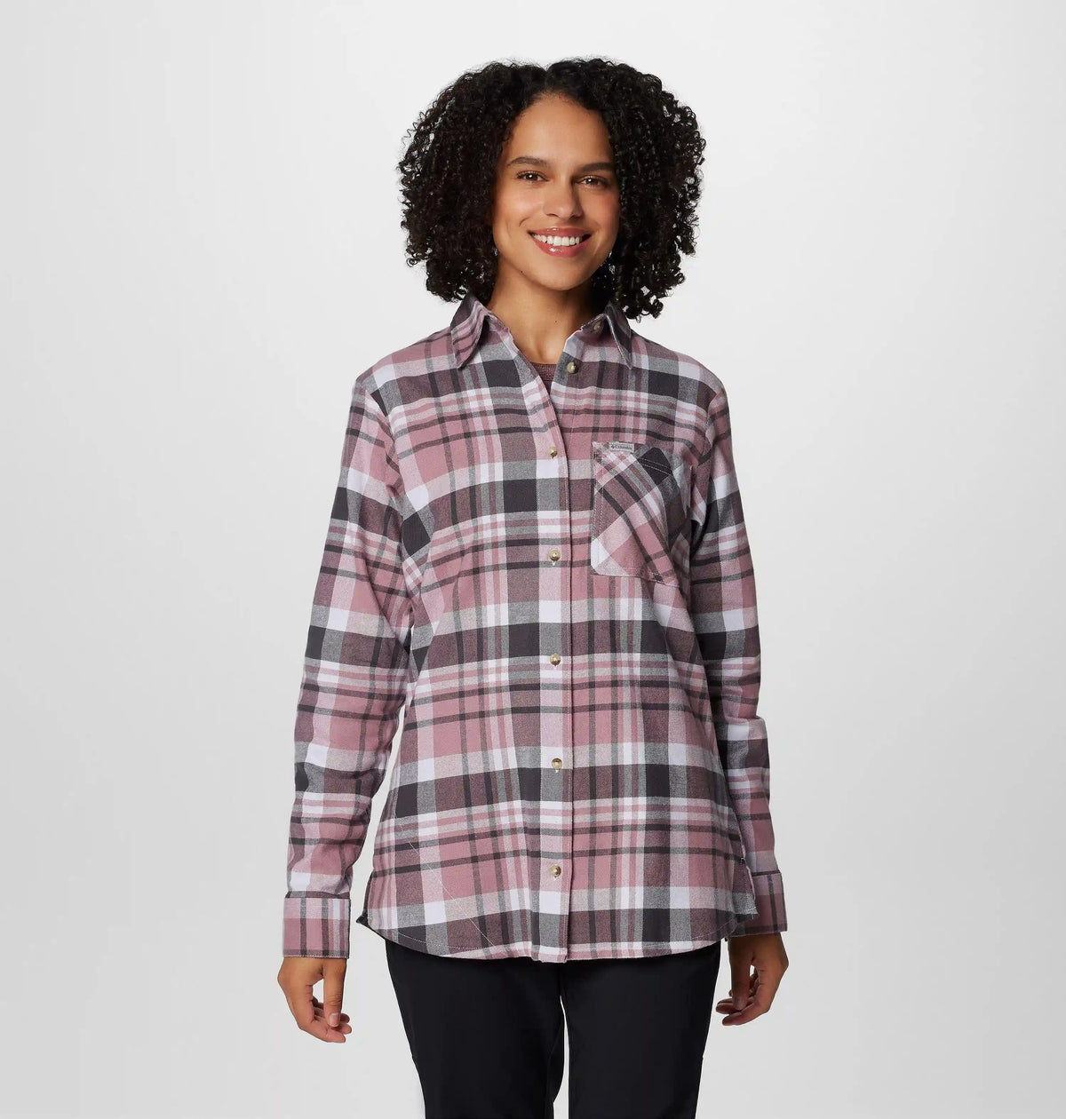 Women's Calico Basin Flannel Long Sleeve Shirt
