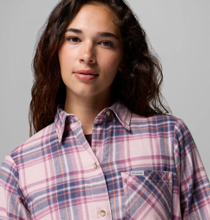 Women's Calico Basin Flannel Long Sleeve Shirt