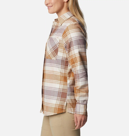 Women's Calico Basin Flannel Long Sleeve Shirt