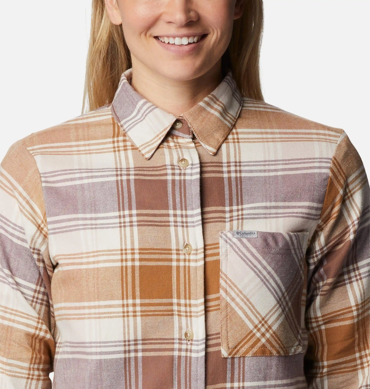 Women's Calico Basin Flannel Long Sleeve Shirt