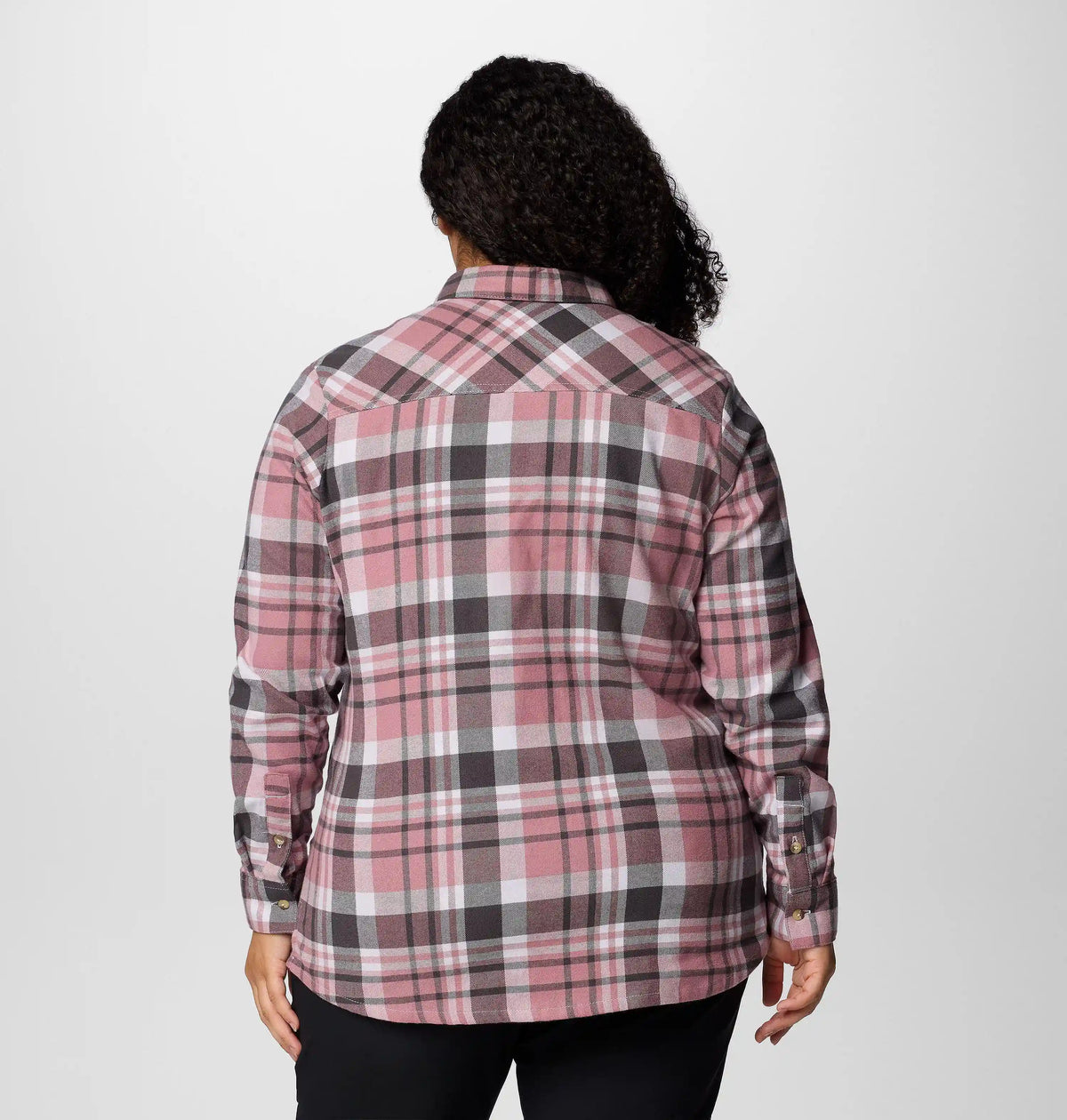 Women's Calico Basin Flannel Long Sleeve Shirt - Plus Size