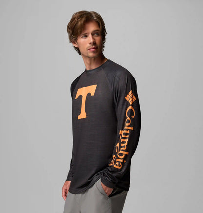 Men's Collegiate PFG Terminal Tackle Heather Long Sleeve Shirt - Tennessee