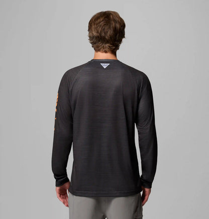 Men's Collegiate PFG Terminal Tackle Heather Long Sleeve Shirt - Tennessee
