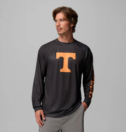 Men's Collegiate PFG Terminal Tackle Heather Long Sleeve Shirt - Tennessee