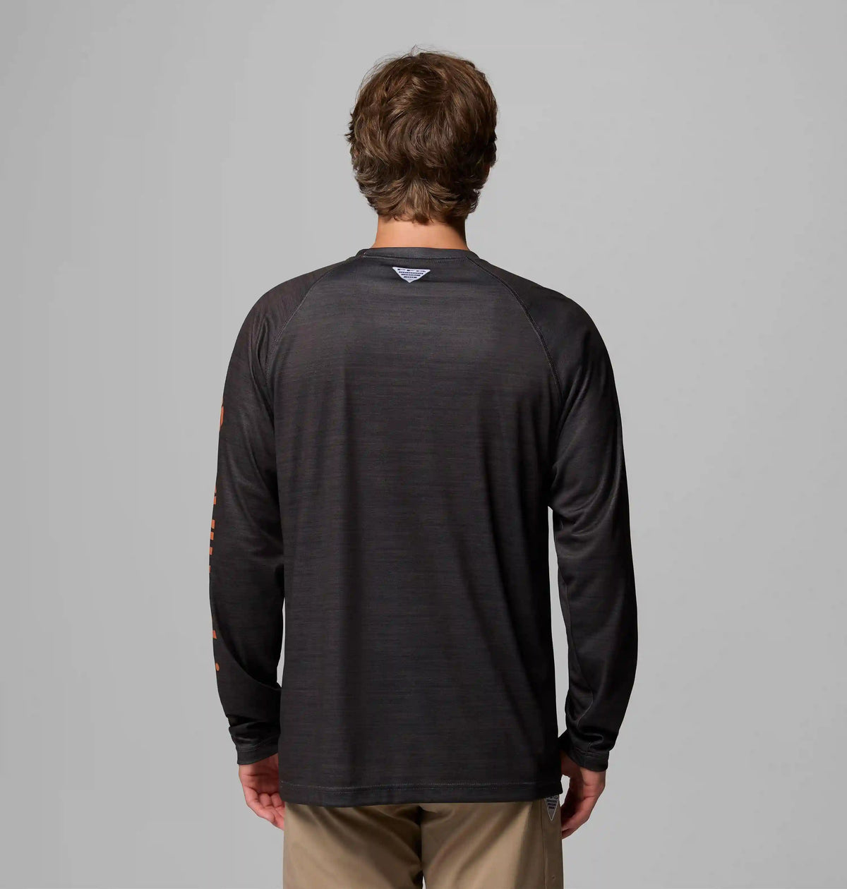 Men's Collegiate PFG Terminal Tackle Heather Long Sleeve Shirt - Texas
