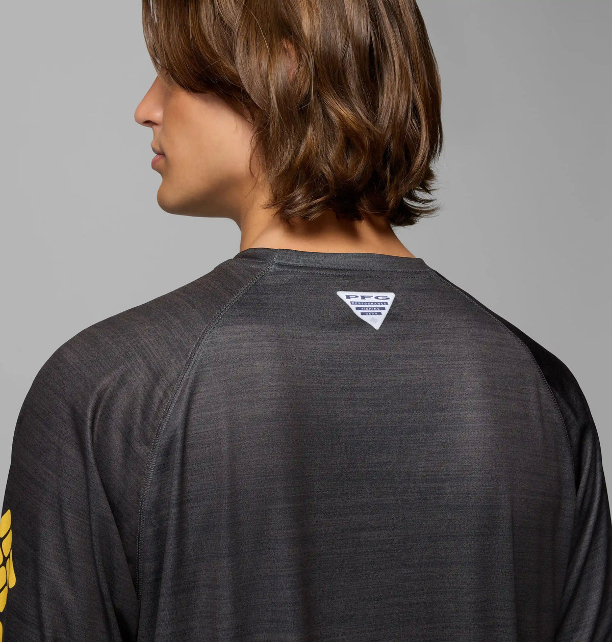 Men's Collegiate PFG Terminal Tackle Heather Long Sleeve Shirt - LSU