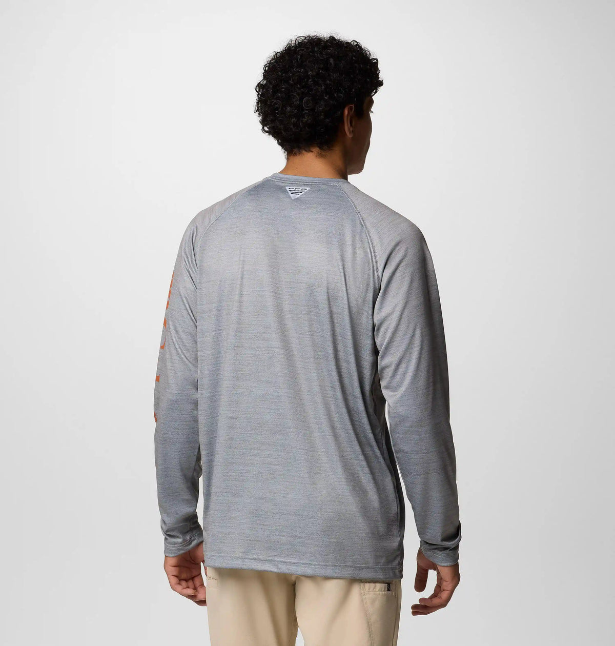 Men's Collegiate PFG Terminal Tackle Heather Long Sleeve Shirt - Texas