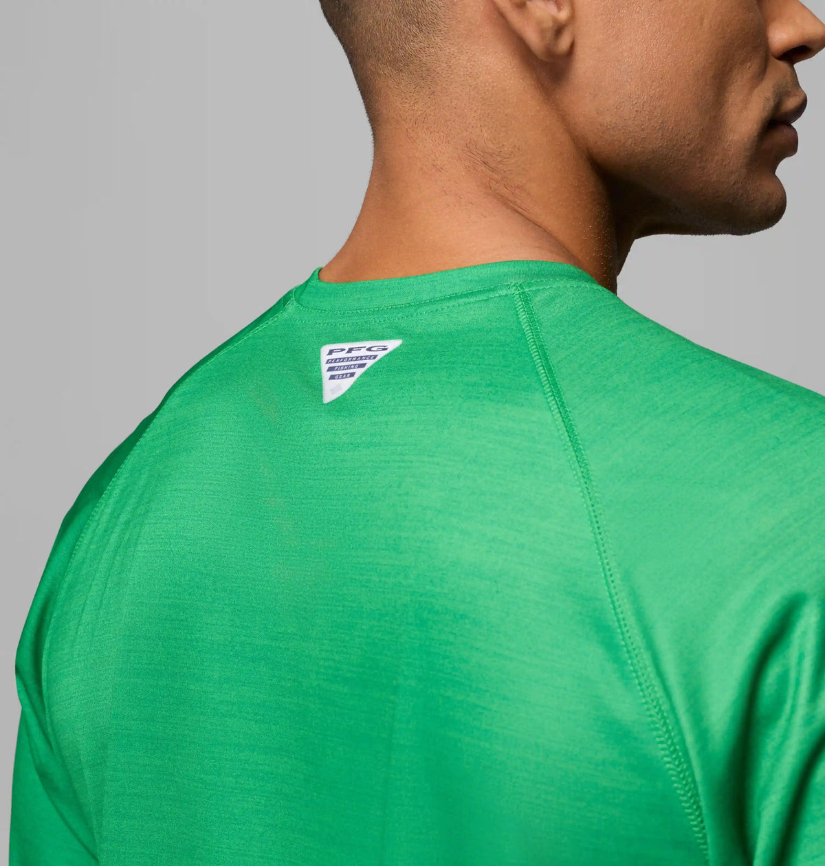 Men's Collegiate PFG Terminal Tackle Heather Long Sleeve Shirt - Oregon