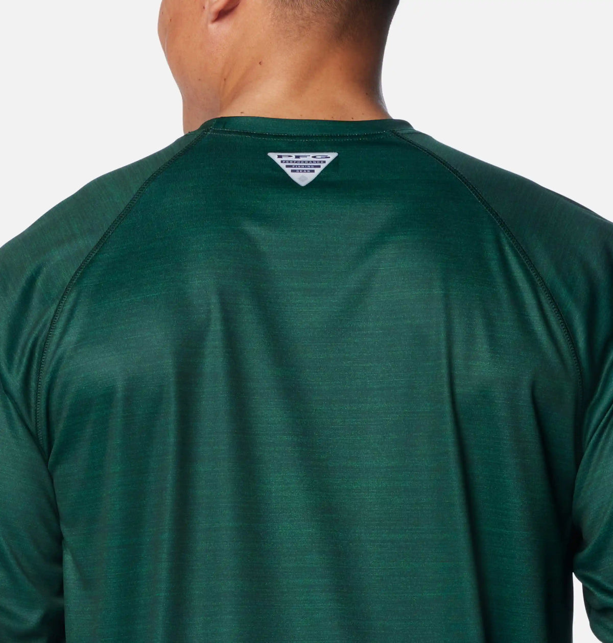 Men's Collegiate PFG Terminal Tackle Heather Long Sleeve Shirt - Michigan State