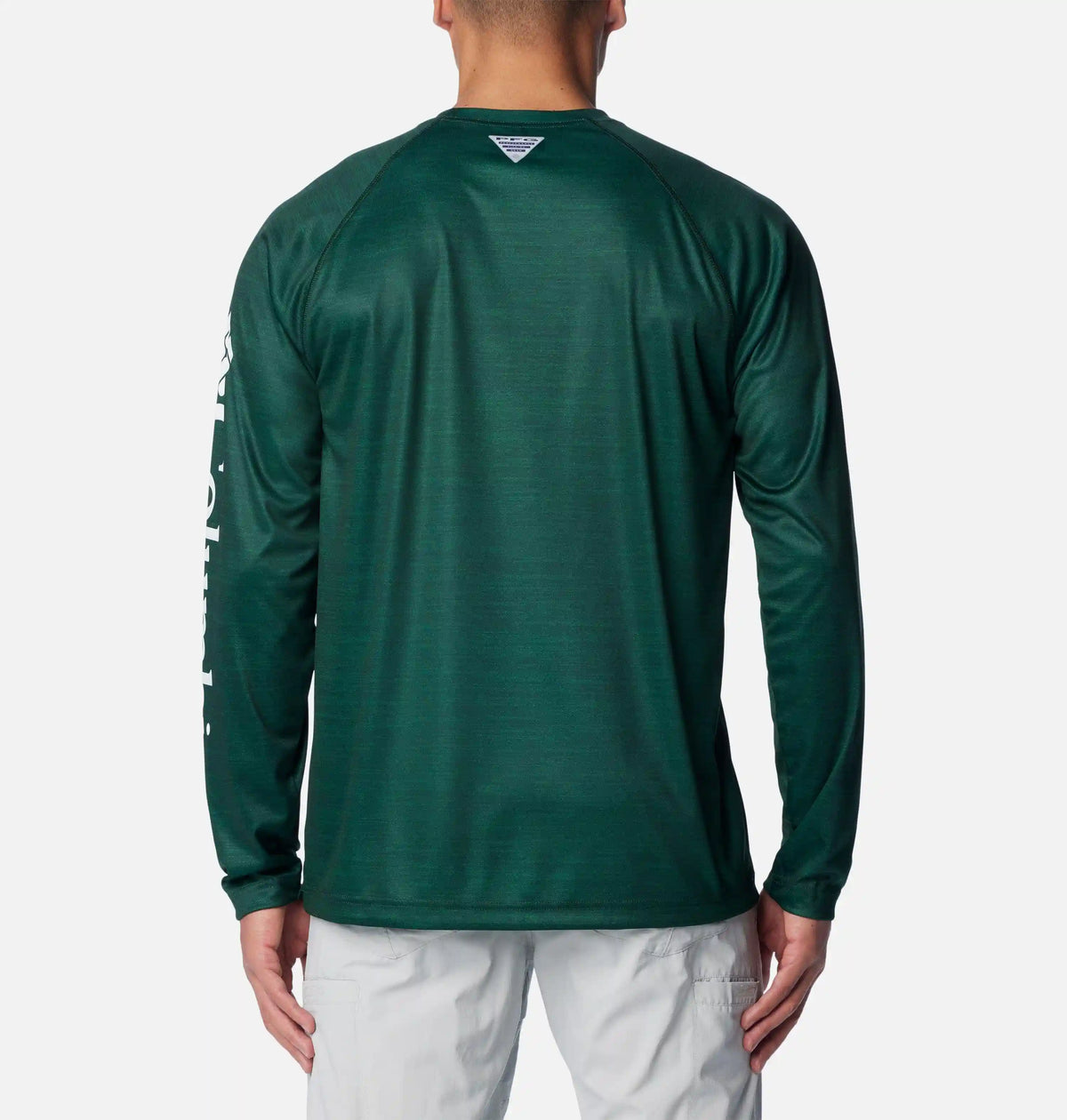 Men's Collegiate PFG Terminal Tackle Heather Long Sleeve Shirt - Michigan State
