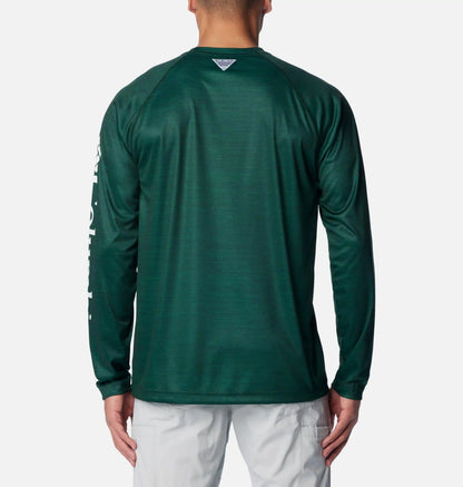Men's Collegiate PFG Terminal Tackle Heather Long Sleeve Shirt - Michigan State