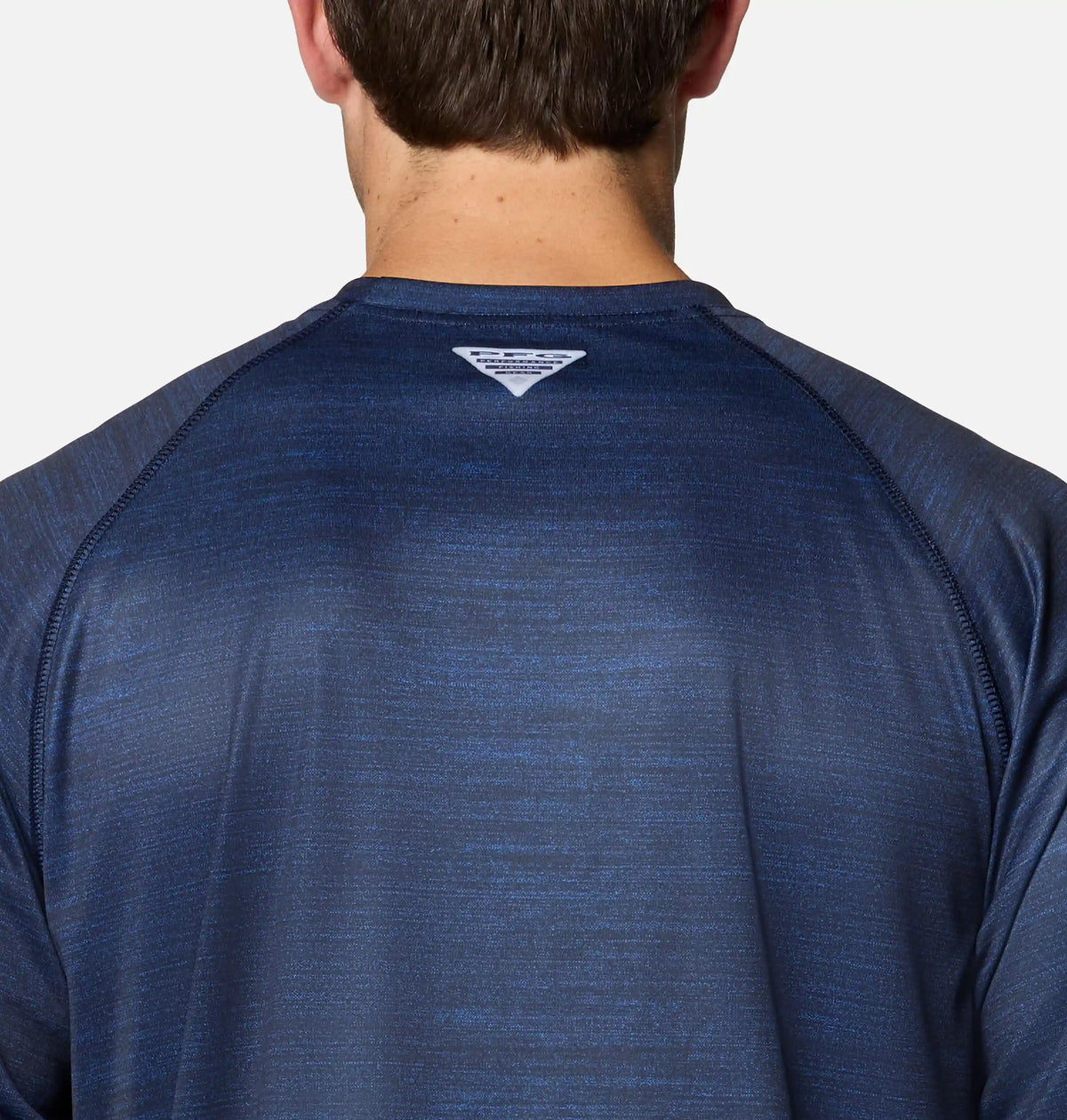 Men's Collegiate PFG Terminal Tackle Heather Long Sleeve Shirt - North Carolina
