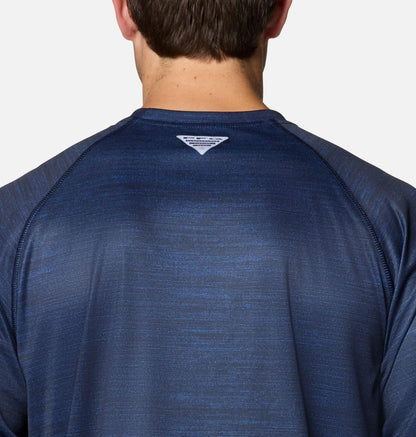 Men's Collegiate PFG Terminal Tackle Heather Long Sleeve Shirt - North Carolina