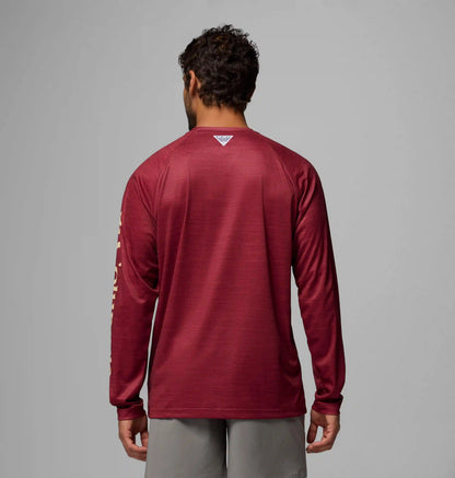 Men's Collegiate PFG Terminal Tackle Heather Long Sleeve Shirt - Florida State
