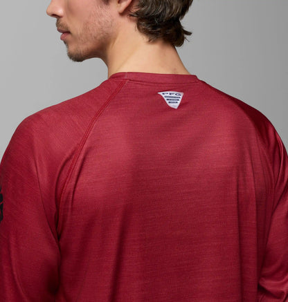 Men's Collegiate PFG Terminal Tackle Heather Long Sleeve Shirt - South Carolina