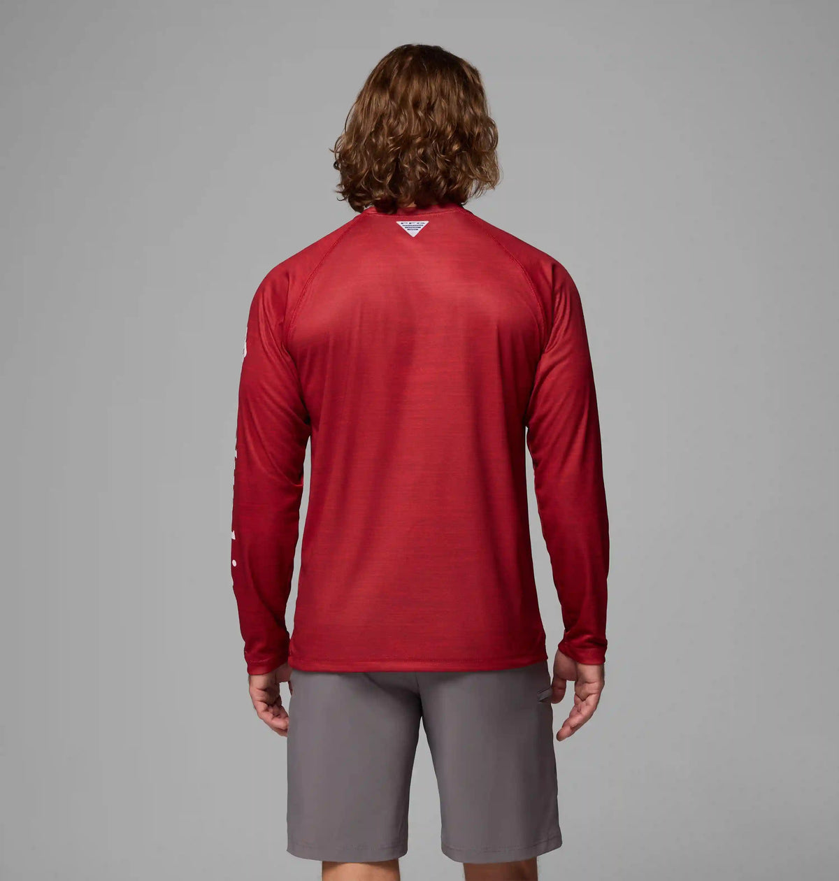 Men's Collegiate PFG Terminal Tackle Heather Long Sleeve Shirt - Alabama