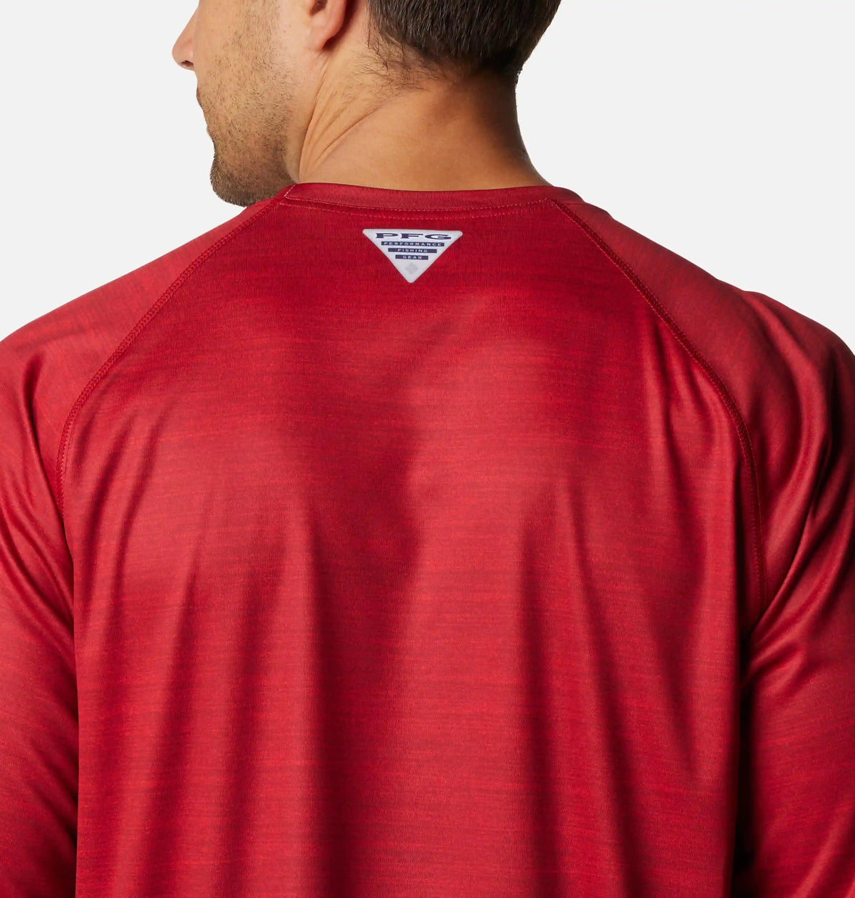 Men's Collegiate PFG Terminal Tackle Heather Long Sleeve Shirt - Oklahoma