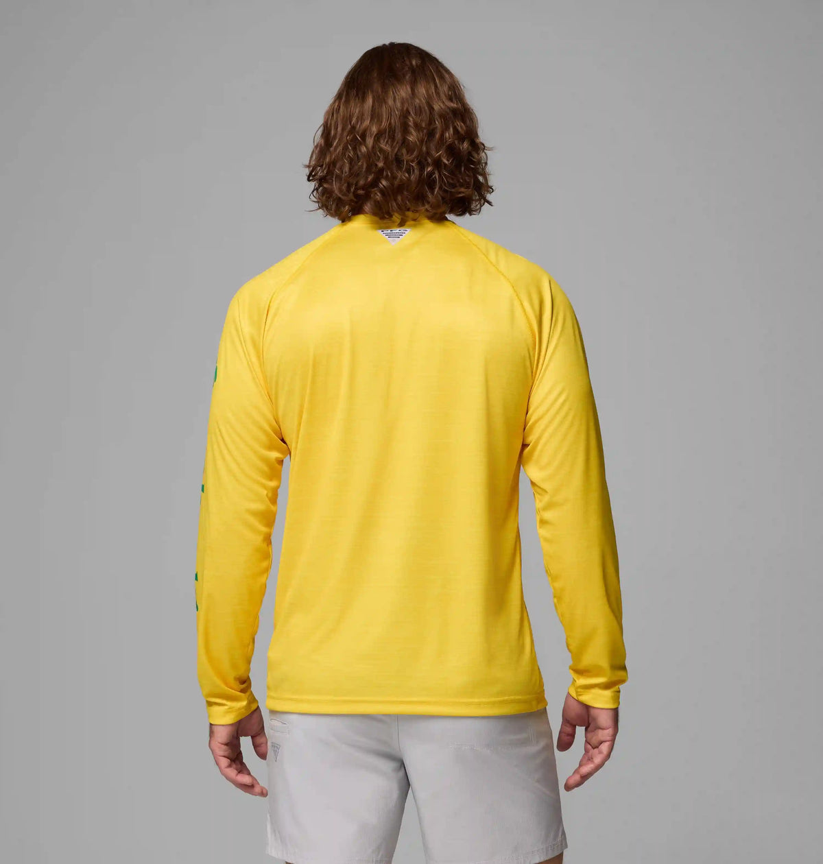 Men's Collegiate PFG Terminal Tackle Heather Long Sleeve Shirt - Oregon