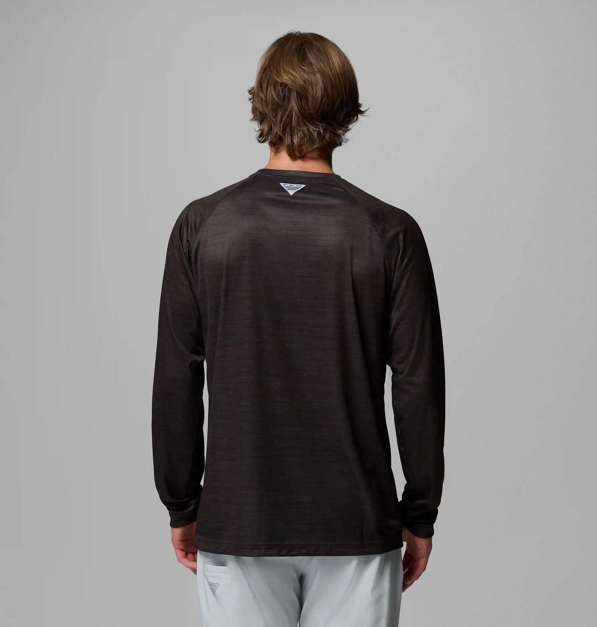Men's Collegiate PFG Terminal Tackle Heather Long Sleeve Shirt - Georgia