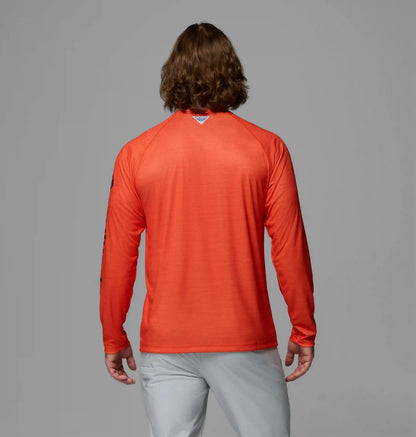 Men's Collegiate PFG Terminal Tackle Heather Long Sleeve Shirt - Oregon State