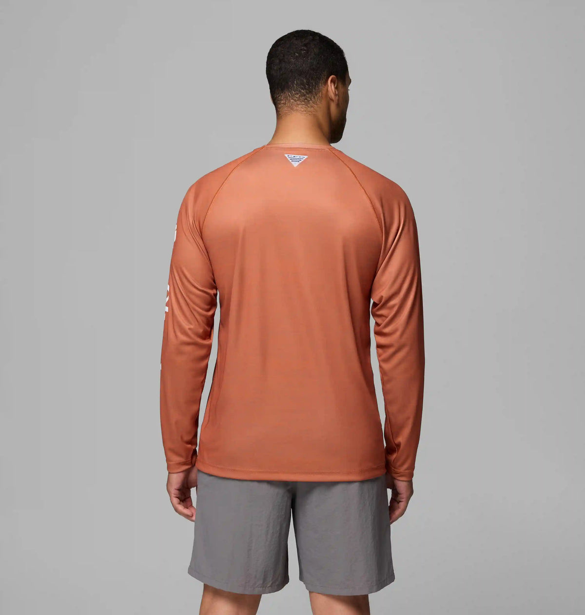 Men's Collegiate PFG Terminal Tackle Heather Long Sleeve Shirt - Texas